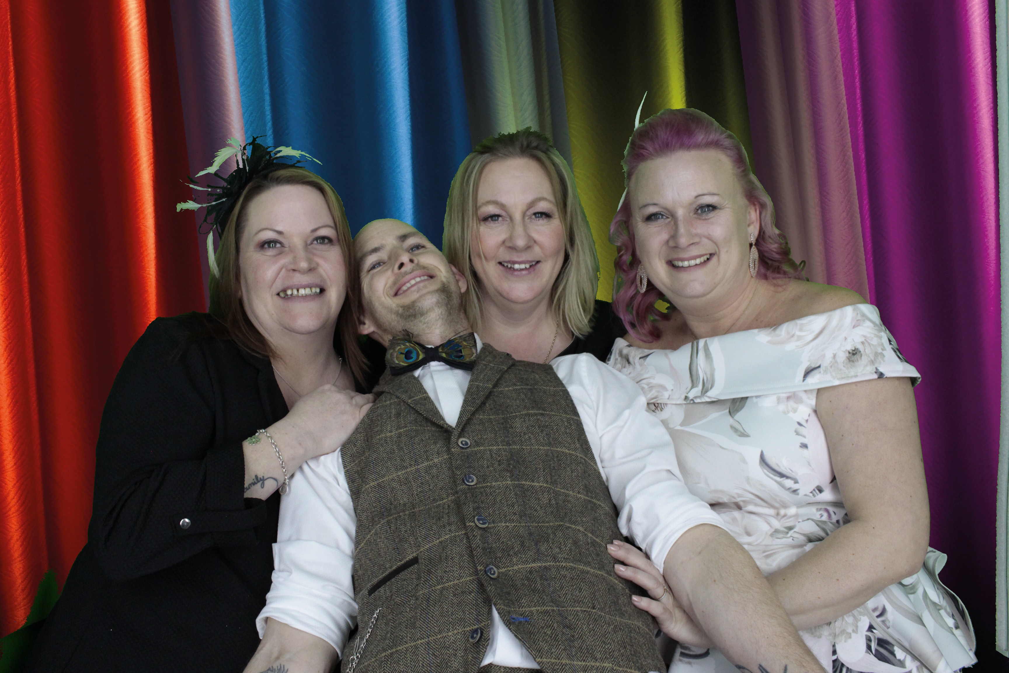 Nikki Carr's Wedding | View more photos from the event at gallery.myphotoboothexperience.co.uk/u/MyPhotoBoothExperienceLtd/Nikki-Carrs-Wedding